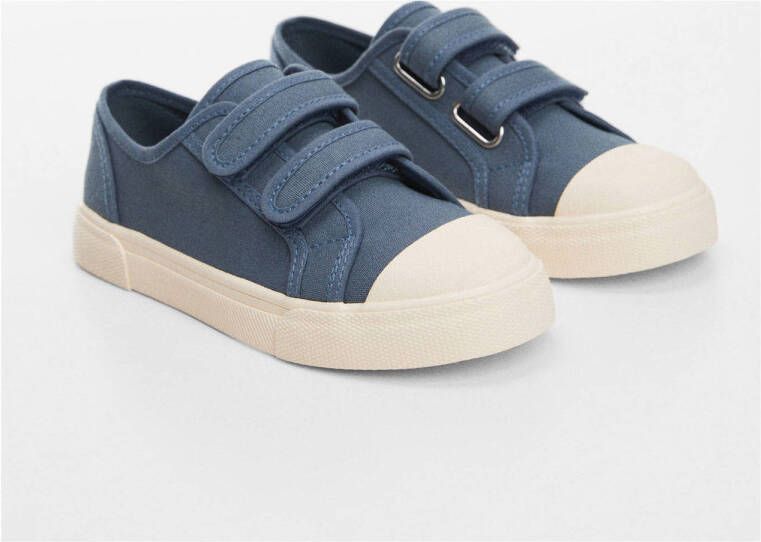 Mango Kids Schoolkind sneakers denimblauw