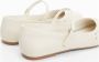 Mango Kids ballerina's wit Meisjes Imitatieleer 30 - Thumbnail 3