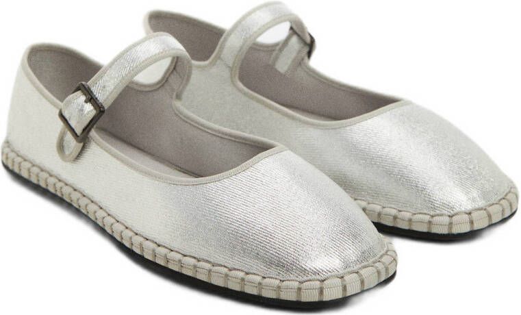 Mango Kids ballerina's zilver