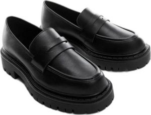 Mango Kids chunky loafers zwart