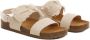 Mango Kids sandalen beige Meisjes Canvas 29 | Sandaal van - Thumbnail 3