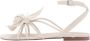 Mango Kids sandalen met bloem wit - Thumbnail 2