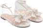 Mango Kids sandalen met bloem wit - Thumbnail 3