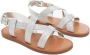 Mango Kids sandalen met glitters zilver Meisjes Imitatieleer Effen 29 - Thumbnail 3