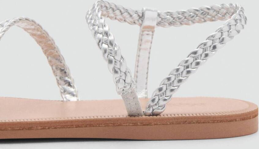 Mango Kids sandalen zilver