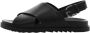 Mango Kids sandalen zwart Meisjes Imitatieleer Effen 29 - Thumbnail 3