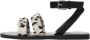 Mango Kids sandalen zwart wit Meisjes Imitatieleer Meerkleurig 22(13 5cm) - Thumbnail 3