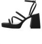 Mango sandalettes zwart Dames Imitatieleer 35 | Sandalette van - Thumbnail 3