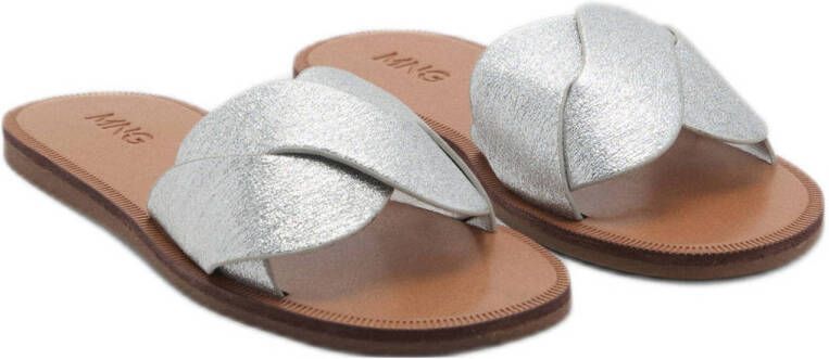 Mango Kids slippers zilver