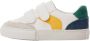 Mango Kids sneakers wit geel groen Jongens Imitatieleer Meerkleurig 21(12 8cm) - Thumbnail 3