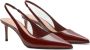 Mango lak slingback pumps bordeaux - Thumbnail 2