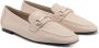 Mango leren loafers beige - Thumbnail 4