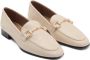 Mango leren loafers lichtbeige - Thumbnail 3