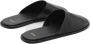 Mango leren slippers zwart - Thumbnail 2