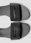 Mango leren slippers zwart - Thumbnail 3