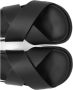 Mango Man leren sandalen zwart - Thumbnail 2