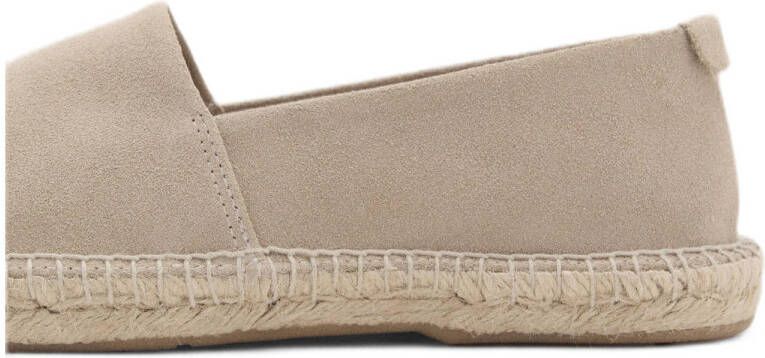 Mango Man suède espadrilles beige