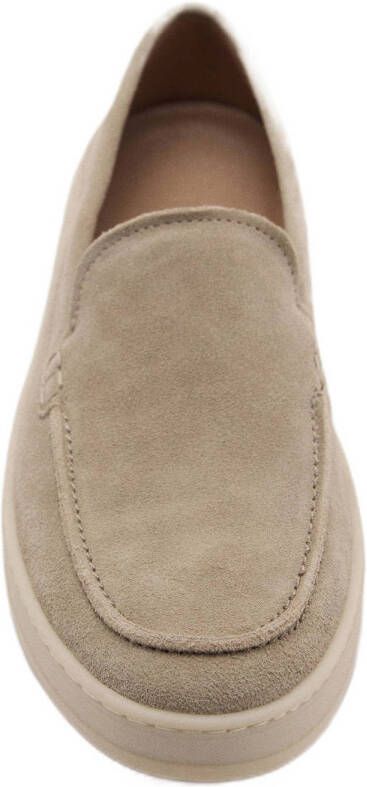 Mango Man suède loafers beige