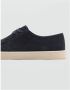 Mango Man suède veterschoenen donkerblauw - Thumbnail 3