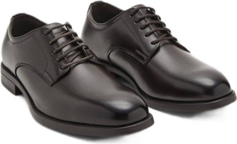 Mango Man veterschoenen bruin