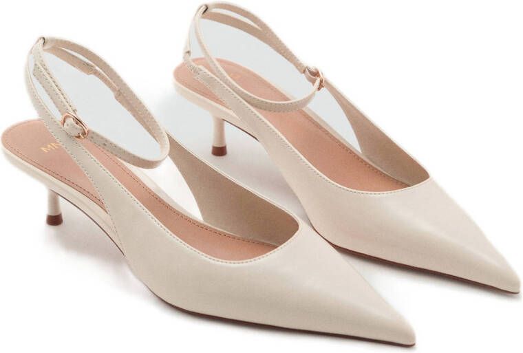 Mango pumps lichtbeige