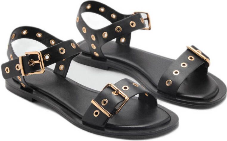 Mango sandalen zwart