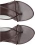 Mango sandalettes donkerbruin - Thumbnail 2