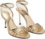 Mango sandalettes goud - Thumbnail 2