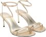 Mango sandalettes goud - Thumbnail 3
