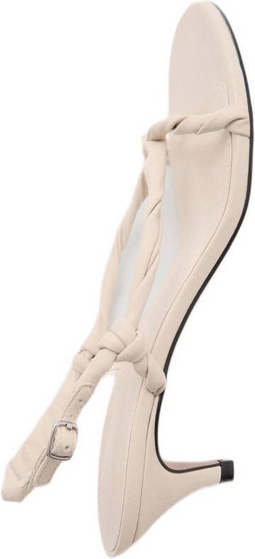 Mango sandalettes lichtbeige