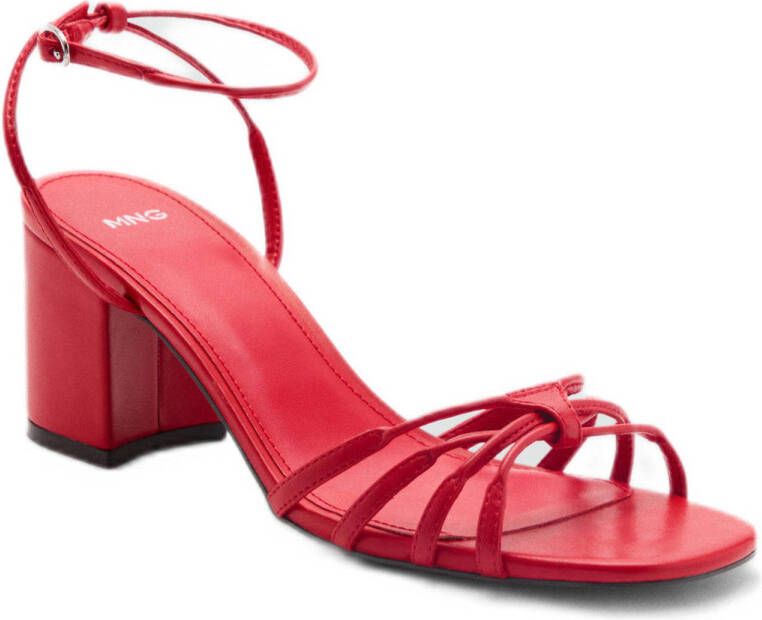 Mango sandalettes rood