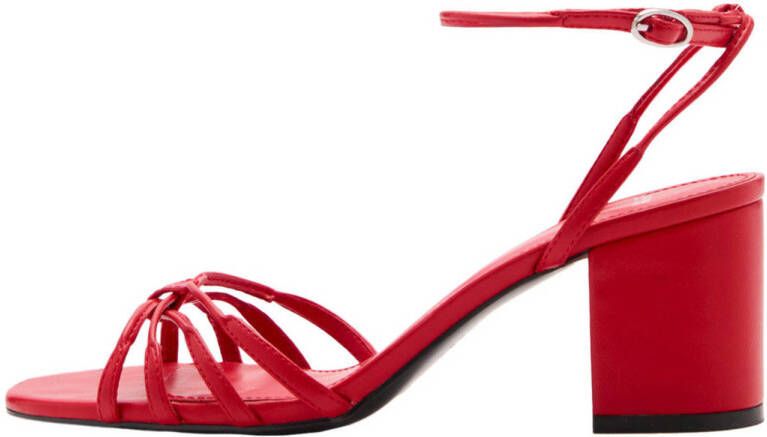 Mango sandalettes rood