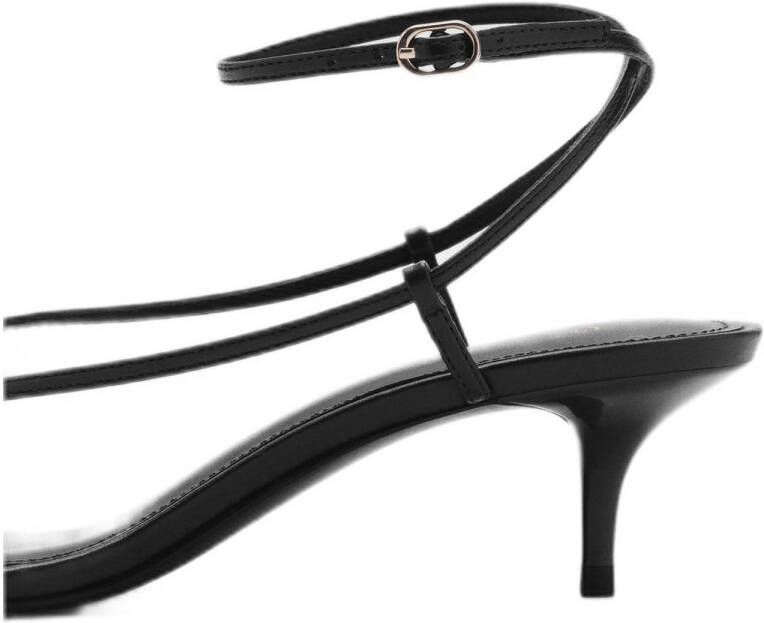 Mango sandalettes zwart