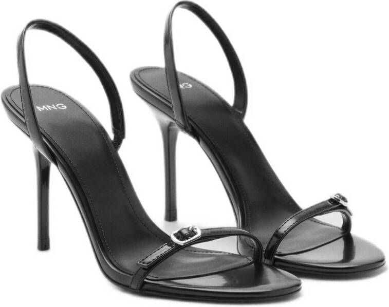 Mango sandalettes zwart