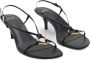 Mango sandalettes zwart - Thumbnail 3