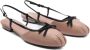 Mango slingback ballerina's pastelroze - Thumbnail 2
