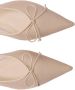 Mango slingback loafers lichtroze - Thumbnail 3