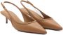 Mango slingback pumps camel - Thumbnail 3