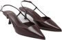 Mango slingback pumps donkerbruin - Thumbnail 2