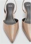 Mango slingback pumps lichtbruin - Thumbnail 2