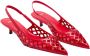 Mango slingback pumps rood - Thumbnail 2
