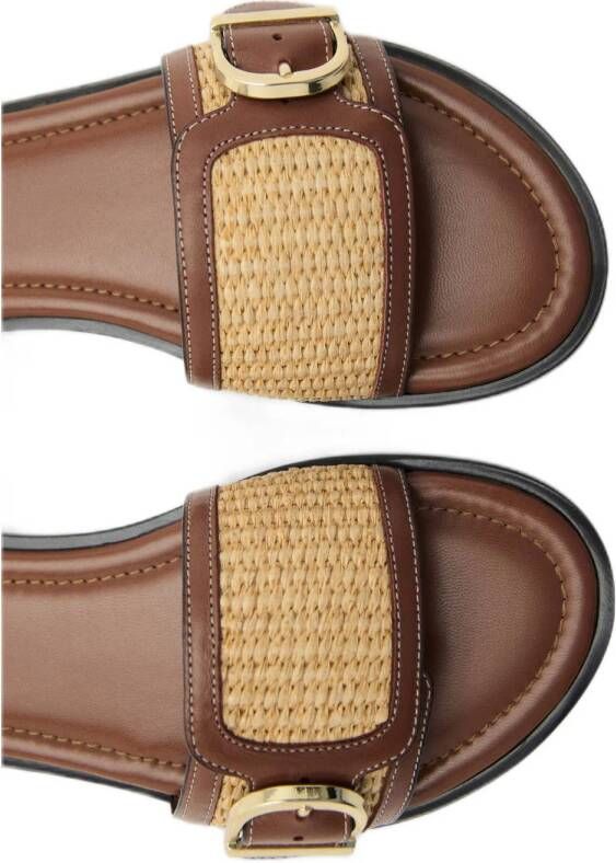Mango slippers bruin