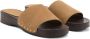 Mango suède muiltjes beige - Thumbnail 3