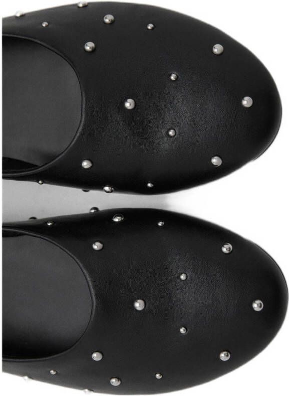 MANGO TEEN ballerina's met studs zwart