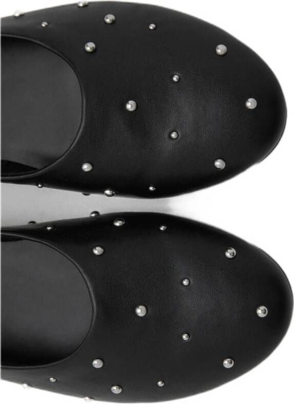 MANGO TEEN ballerina's met studs zwart