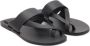 MANGO TEEN leren steenslippers zwart - Thumbnail 2