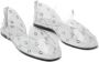 Mango transparante ballerina's met zilveren eyelets - Thumbnail 3