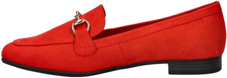 Marco Tozzi loafers rood