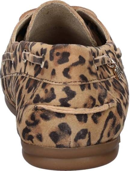 Maruti Eliza suède bootschoenen beige cognac zwart