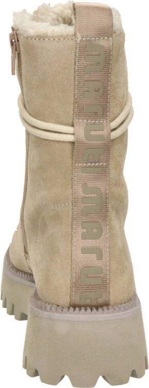 Maruti Emily suède veterboots beige